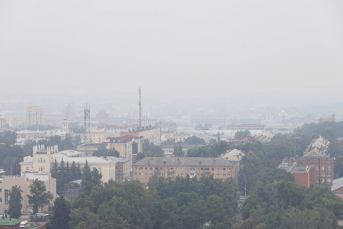 Смог и дым в Туле: в МЧС рассказали, как защититься от смога