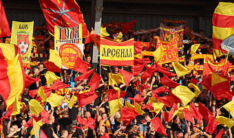 Матч «Арсенала» и «Енисея» вошел в десятку самых посещаемых в текущем сезоне Первой лиги