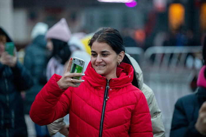 Как туляки встретили Деда Мороза: фоторепортаж
