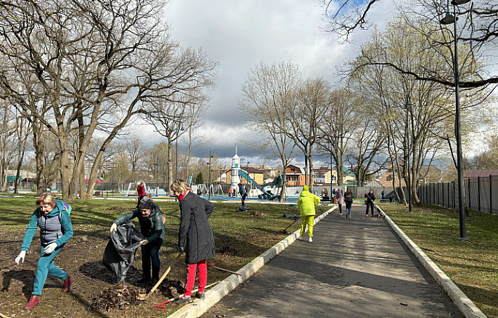 В Щекине приступили ко второму этапу благоустройства парка