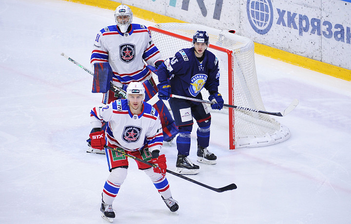 Хоккеисты из тульского АКМ уступили «Рязани-ВДВ»