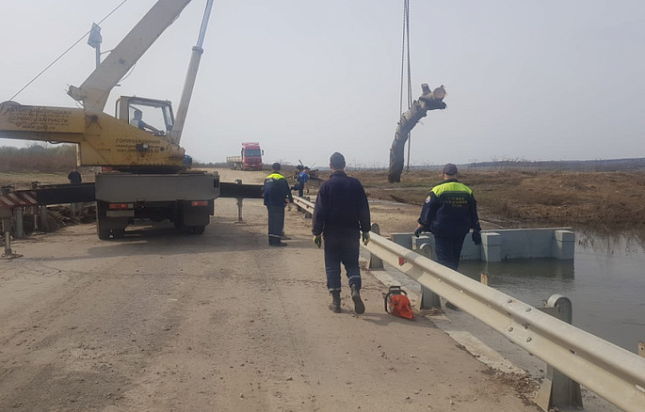 Движение по низководному мосту в тульской деревне Берники открылось 11 апреля