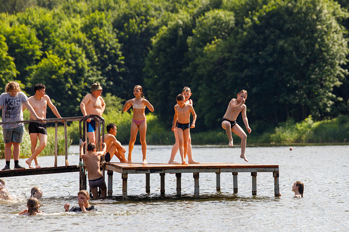 В жару вода манит: как туляки спасаются от палящего солнца – фоторепортаж