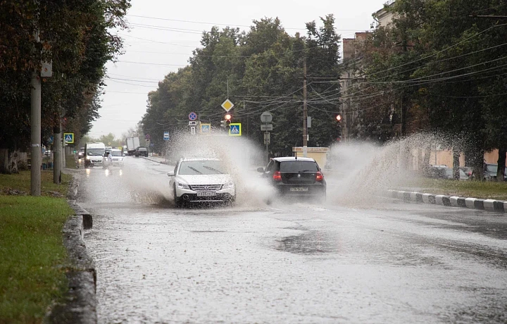 К концу рабочей недели в Центральной России жару сменят грозы и град