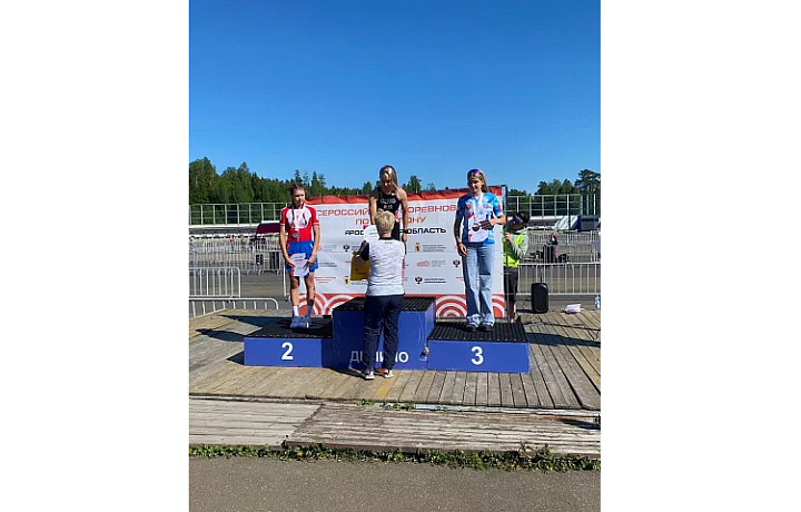 Тулячка завоевала бронзовую медаль на Всероссийских соревнованиях по дуатлону-спринту
