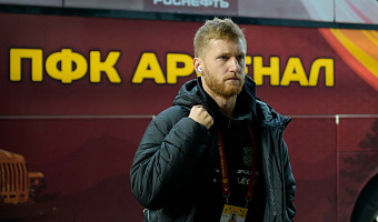 Состав тульского «Арсенала» покинул полузащитник Александр Трошечкин