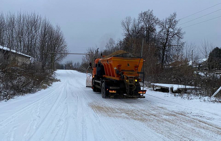 21 ноября на уборку Тулы вышли 145 рабочих и 50 единиц техники