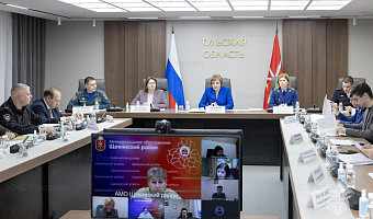 В Тульской области обсудили безопасность детей в новогодние каникулы