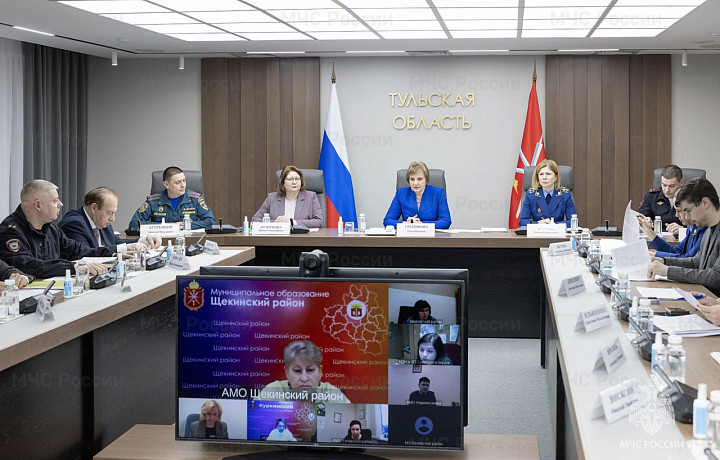 В Тульской области обсудили безопасность детей в новогодние каникулы