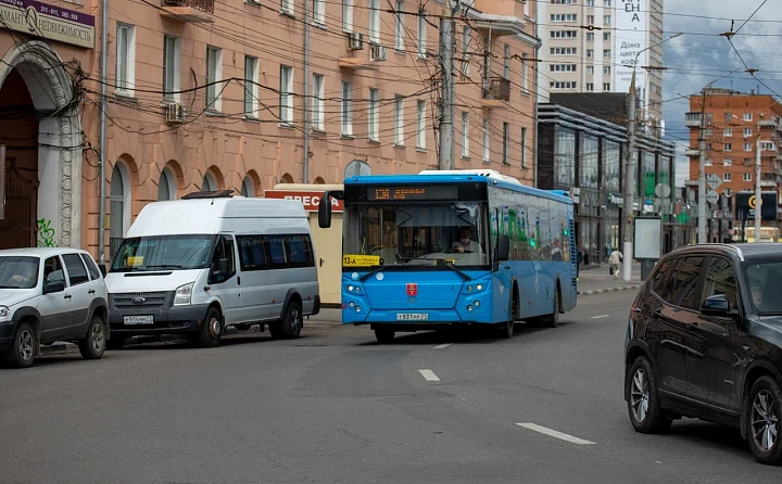 Автобусы – самый популярный вид общественного транспорта в Туле за первое полугодие