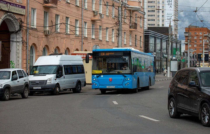 Автобусы – самый популярный вид общественного транспорта в Туле за первое полугодие
