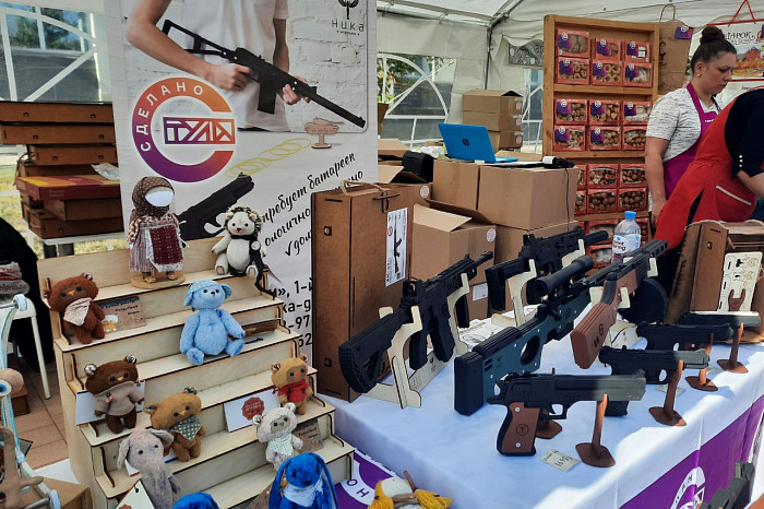 В День города в Туле проходит гастрономический фестиваль - ярмарка «Сделано в Тульской области»