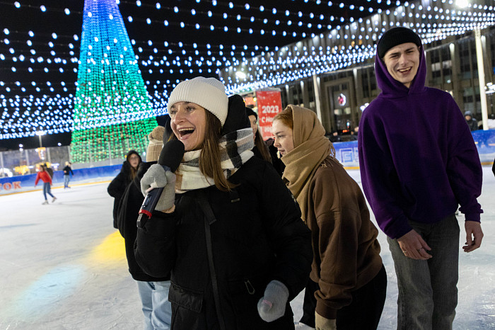 В Туле открылся Губернский каток: фоторепортаж