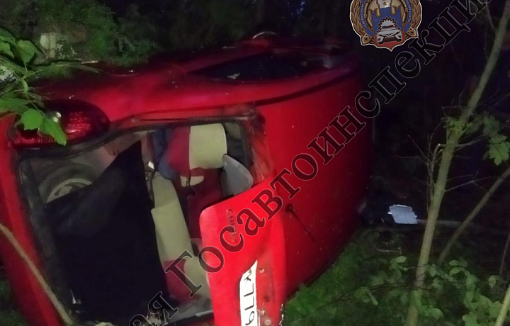 В Чернском районе пьяный водитель устроил ДТП и попал в больницу вместе с пассажиром