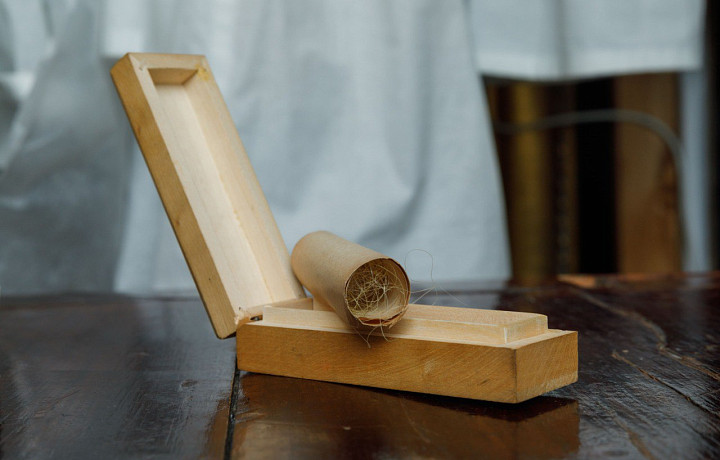 Прядь волос с бороды и пару рукописных листов сохранила дочь Льва Толстого после смерти отца