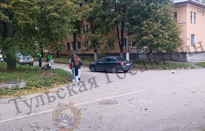 15-летнего водителя питбайка госпитализировали после ДТП с Chevrolet Lacetti на улице Аносова в Туле