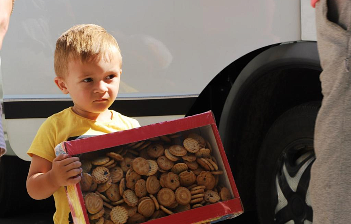 В Воловском районе возобновили сбор гуманитарной помощи для жителей ДНР и ЛНР