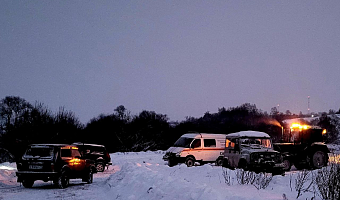 В Щёкинском районе третий день идут поиски 77-летнего рыбака, пропавшего в мороз