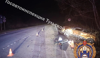 Двухлетний ребёнок пострадал в аварии на трассе в Кимовском районе