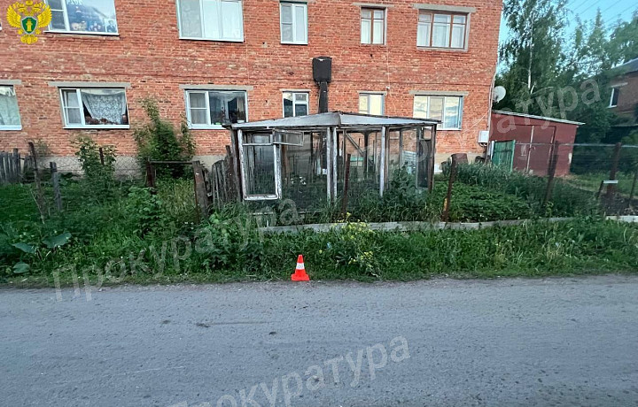 В Ефремове 13-летний мотоциклист сбил двоих детей: прокуратура проводит проверку