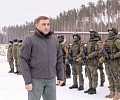 Алексей Дюмин посетил в Рязани лагерь подготовки мобилизованных из Тульской области