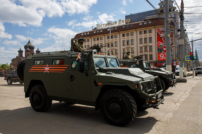 В Туле состоялся военный парад в честь Победы в Великой Отечественной войне
