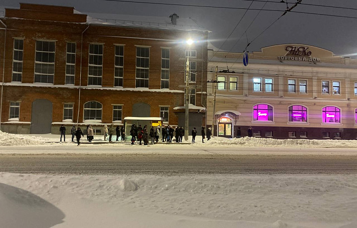 Снегопад «очистил» Тулу от пробок