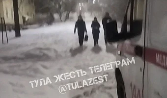 В тульском минздраве прокомментировали ситуацию с невозможностью проезда скорой помощи в поселке Косая Гора