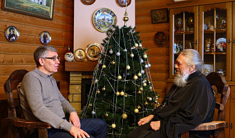 Губернатор Тульской области поздравил митрополита Алексия с Рождеством