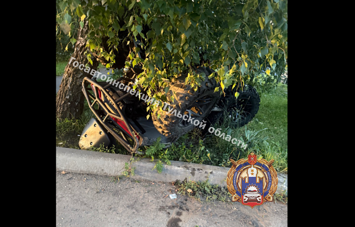 В Веневе пассажирка квадроцикла погибла в ДТП: водитель был пьян