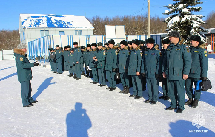 Тульские спасатели отправились в Белгородскую область для восстановления объектов энергетики