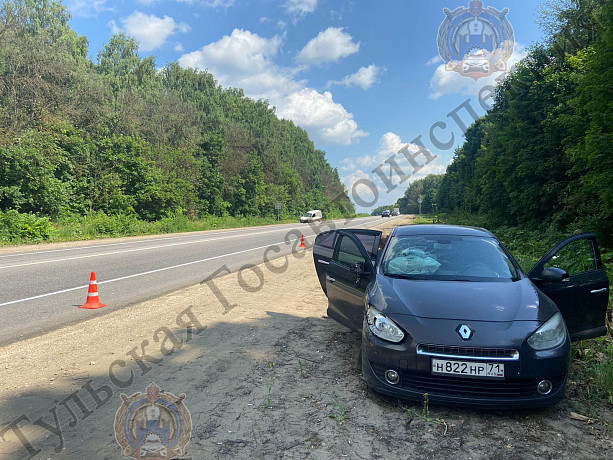 В Киреевском районе девушка пострадала в результате столкновения Citroën Berlingo и Renault Fluence