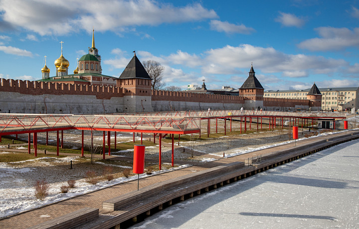 Благоустройство Казанской набережной в Туле начнут в 2027 году