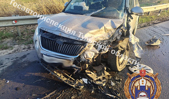 Водитель «Лады» пострадал в ДТП на встречке в Узловском районе