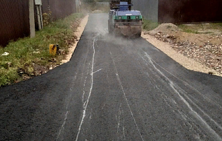 В Алексине отремонтировали сельские дороги по программе «Народный бюджет»