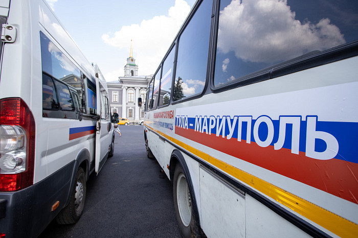 Бригада тульских медиков отправилась в ДНР для оказания медицинской помощи местным жителям