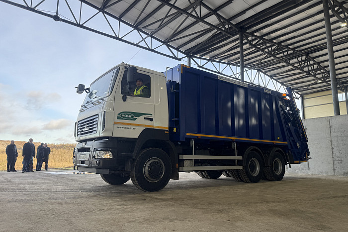 Новый комплекс в Узловском районе сможет перерабатывать 300 тысяч тонн мусора в год