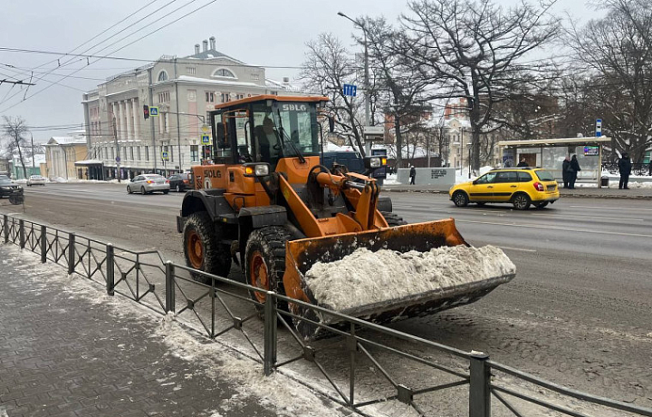 За сутки с улиц Тулы вывезено 5,8 тысячи кубометров снега
