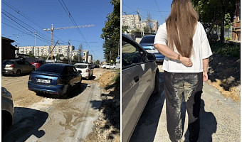 Жительница Тулы получила травму ноги из-за раствора, вытекшего со стройки «Композитной долины»