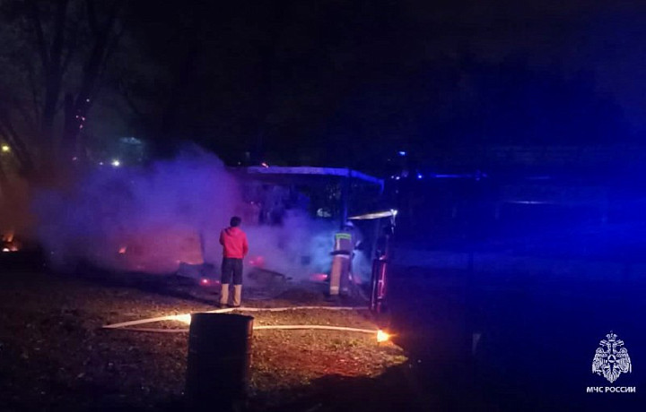 При пожаре в Тульской области пострадала 54-летняя женщина