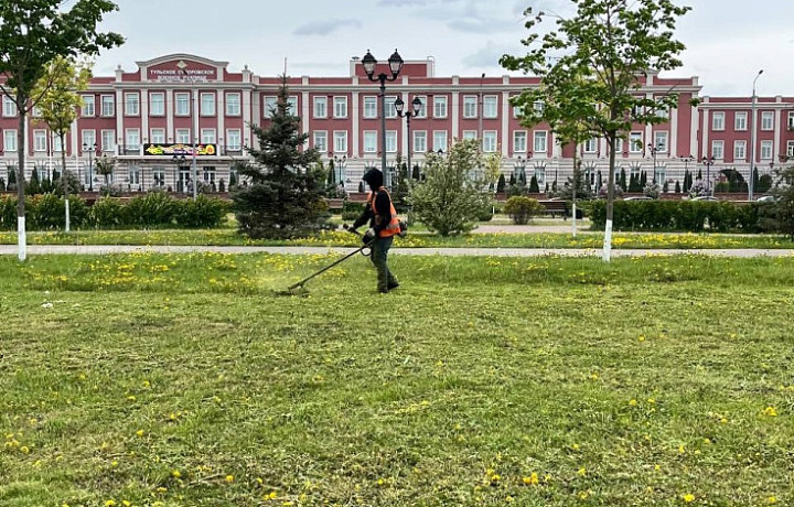 С улиц Тулы за выходные вывезли 153 кубометра смета