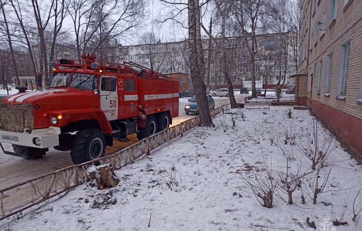 Из жилого дома в Киреевске из-за пожара эвакуировали 15 человек