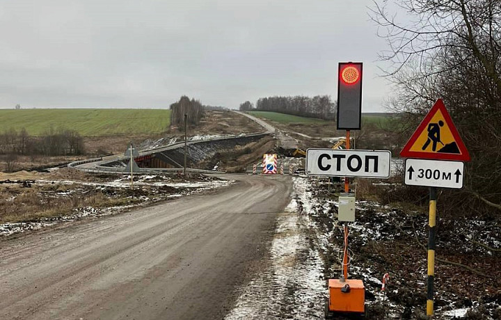 На трассе «Киреевск – Тёплое» поменяют схему движения из-за ремонта
