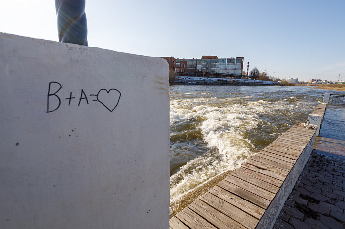 Пролетарская набережная в Туле вот-вот уйдет под воду: пик паводка возможен уже на следующей неделе
