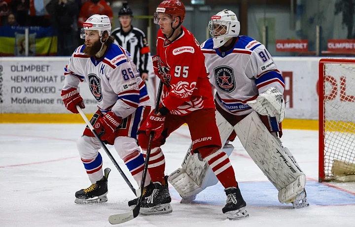 Тульские хоккеисты обыграли на чужом льду «Ростов» со счетом 7:2