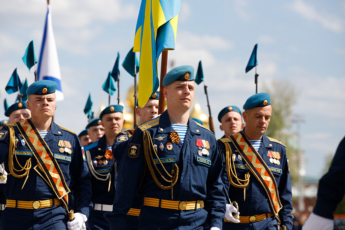 В Туле состоялся военный парад в честь Победы в Великой Отечественной войне