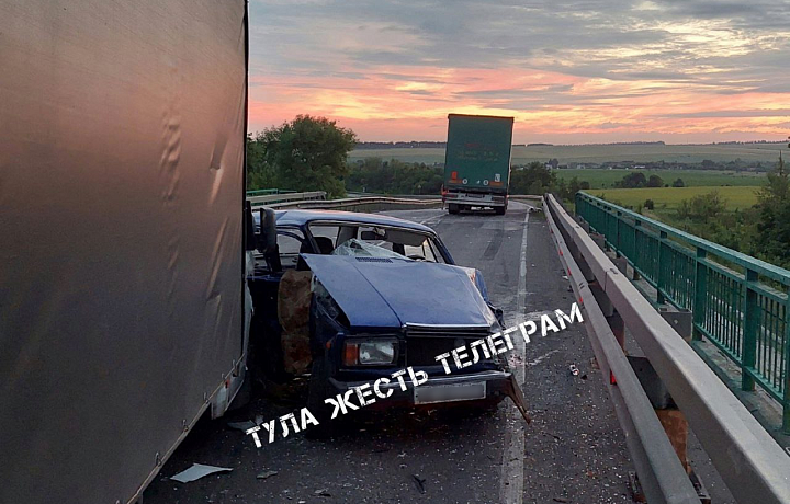 Стали известны подробности ДТП в Ефремовском районе: один человек госпитализирован