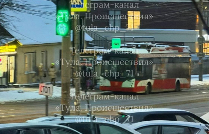 В Туле опровергли информацию об ударе током женщины и ребёнка в троллейбусе