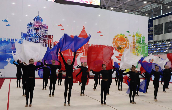 В Туле стартовали Всероссийские соревнования по эстетической гимнастике