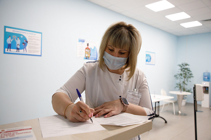 Первый пункт диспансеризации открылся в торговом центре «Гостиный двор» в Туле